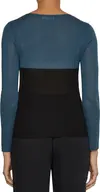 Calvin Klein CLRBLOCK EXTRA FINE Kadın Yeşil Kazak