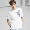 Puma GRAPHICS Icon Tee Beyaz Erkek T-Shirt