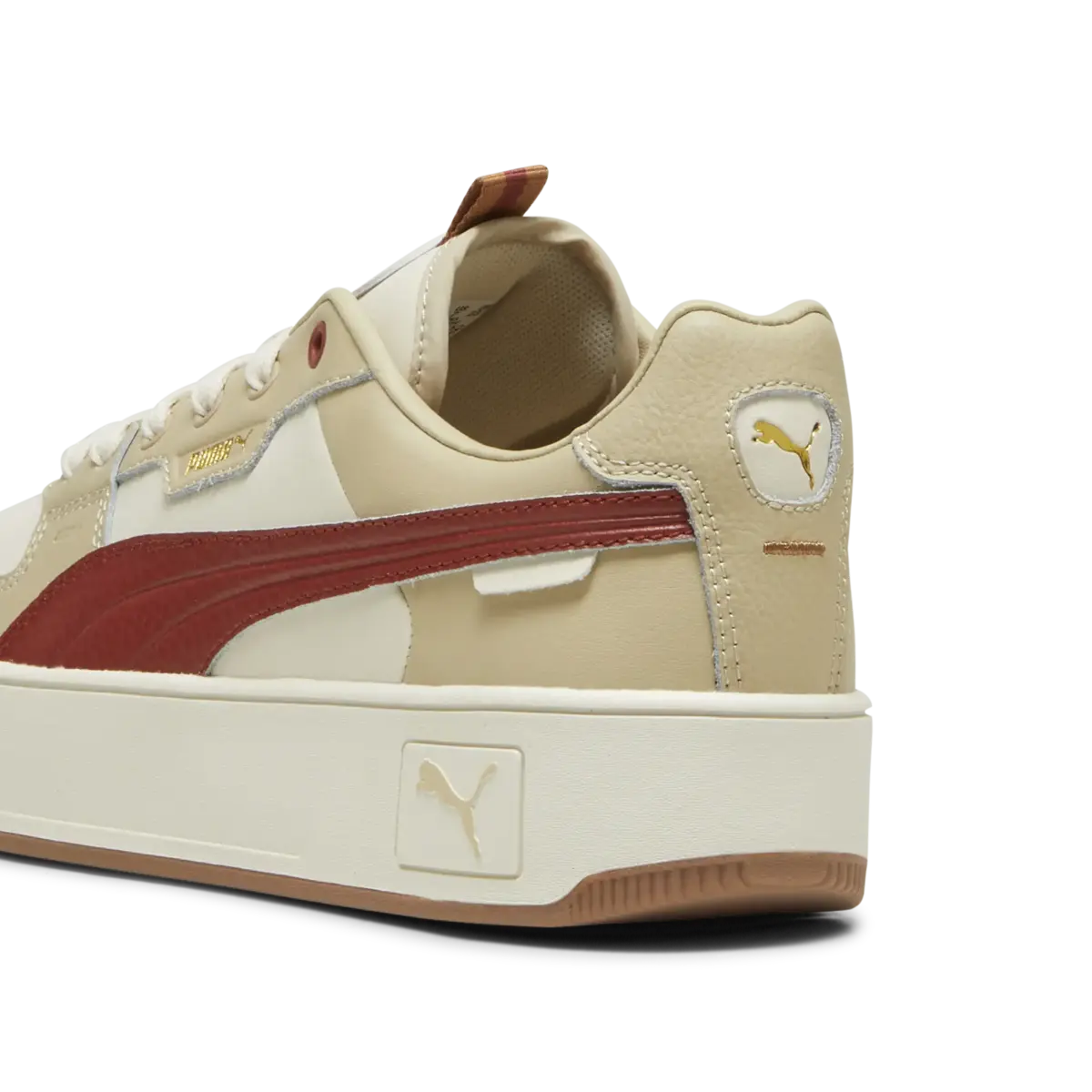 Puma Carina Street Lux Bej Kadın Günlük Spor Ayakkabı
