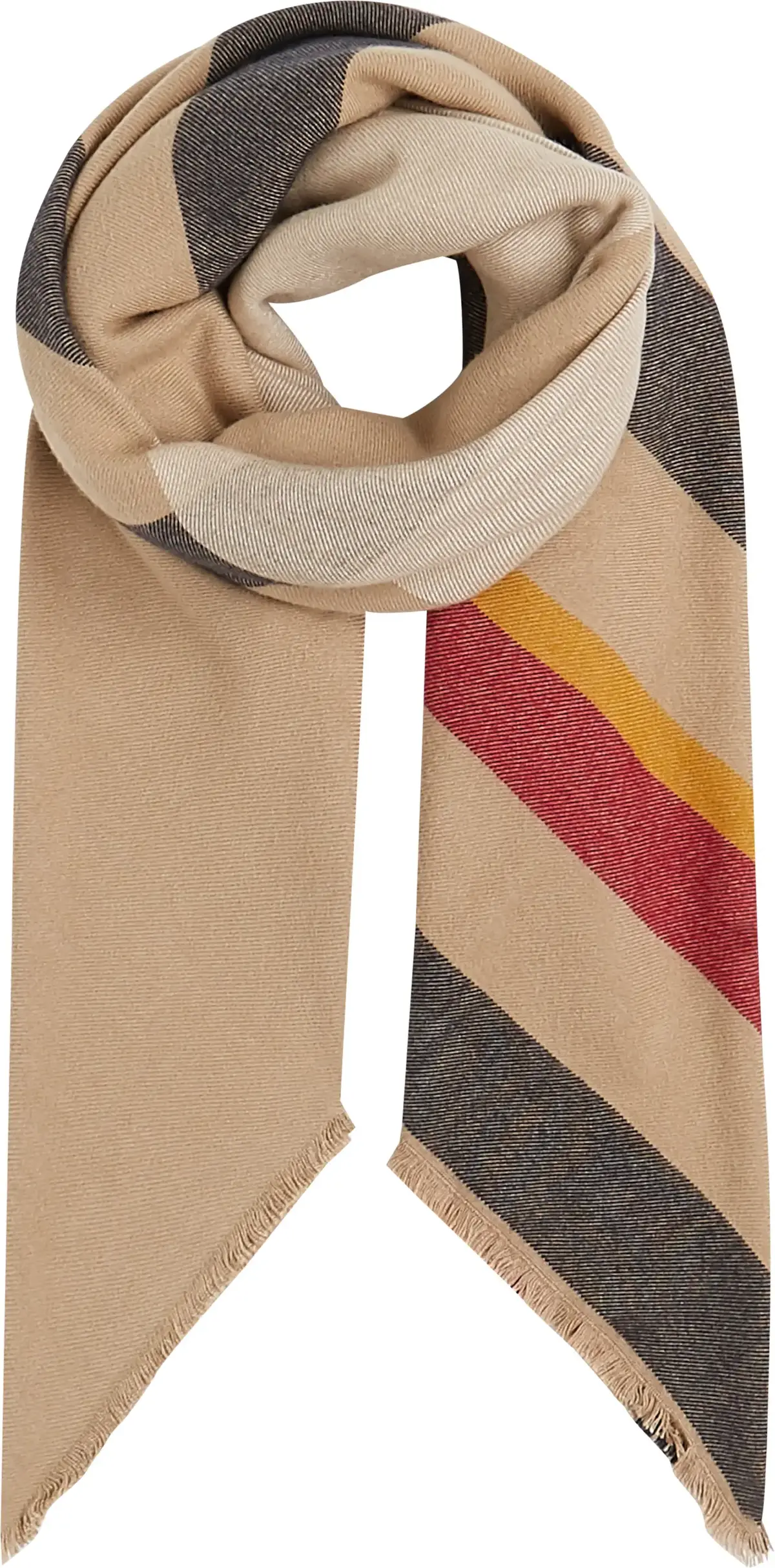 Tommy Hilfiger MODERN SURPLUS BLANK Kadın Bej Eşarp