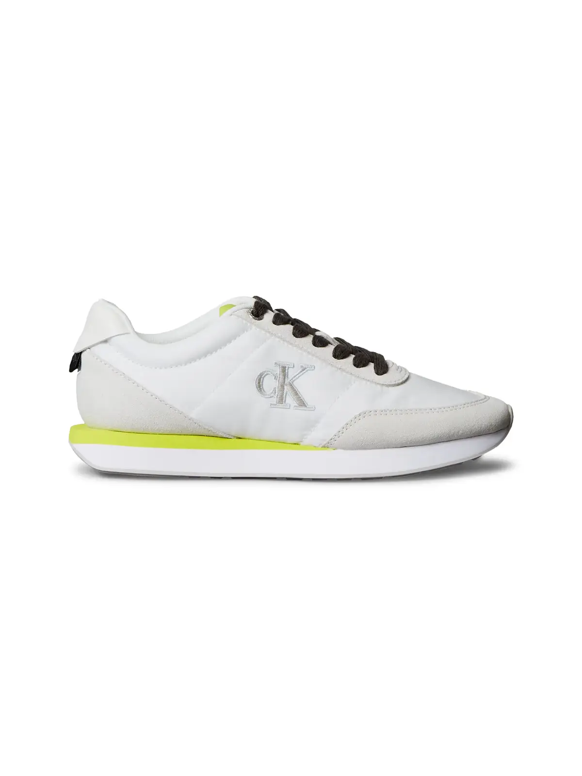 Calvin Klein RETRO RUNNER LACE U Yeşil Kadın Spor Ayakkabı & Sneaker