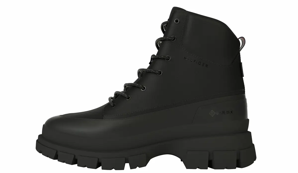 Tommy Hilfiger HILFIGER GORE TEX HY Erkek Siyah Bot