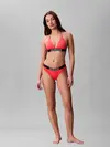 Calvin Klein HALTER TRIANGLE Fuşya Askılı Bikini Üst