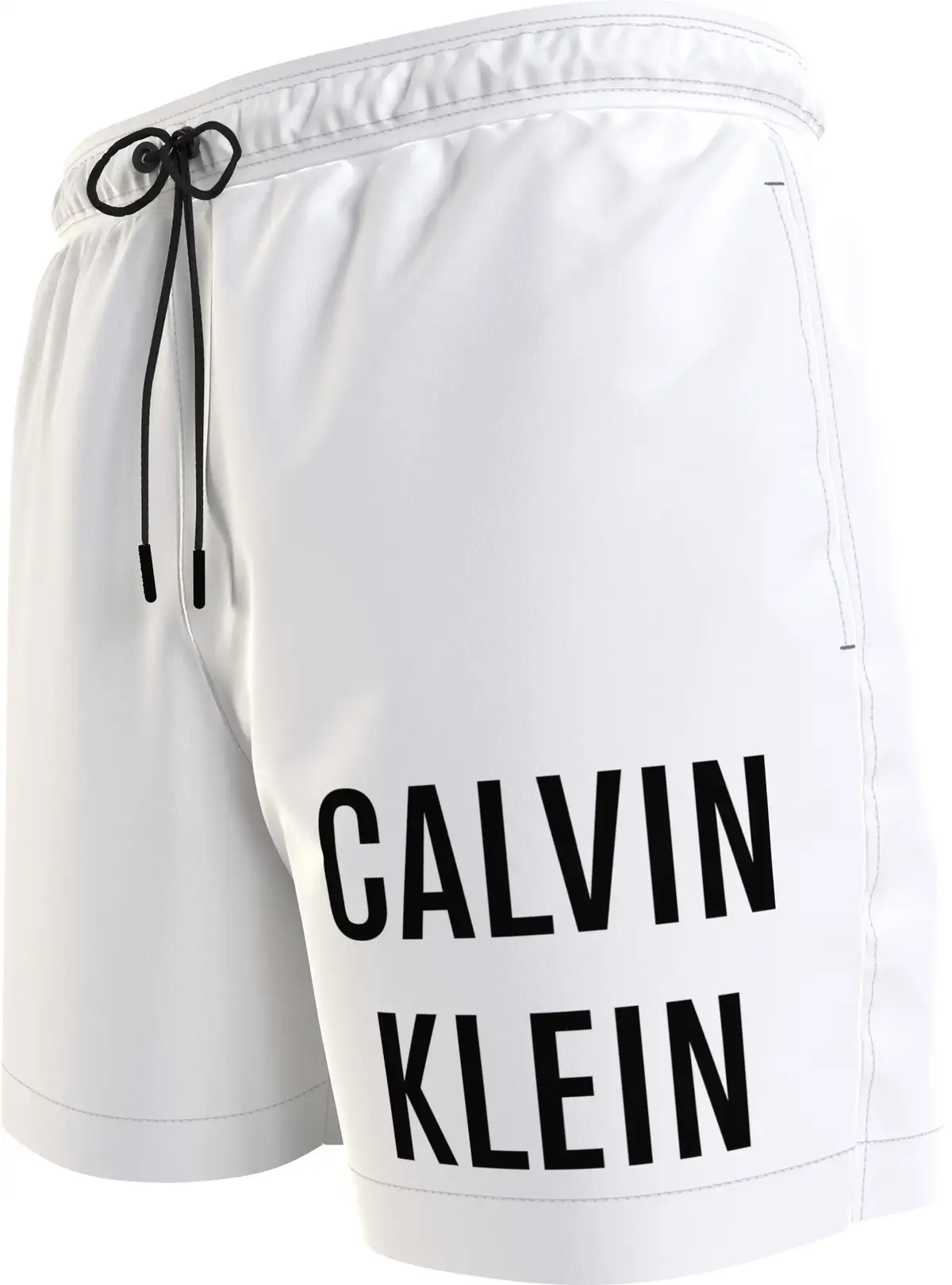 Calvin Klein MEDIUM DRAWSTRING Erkek Beyaz Deniz Şortu