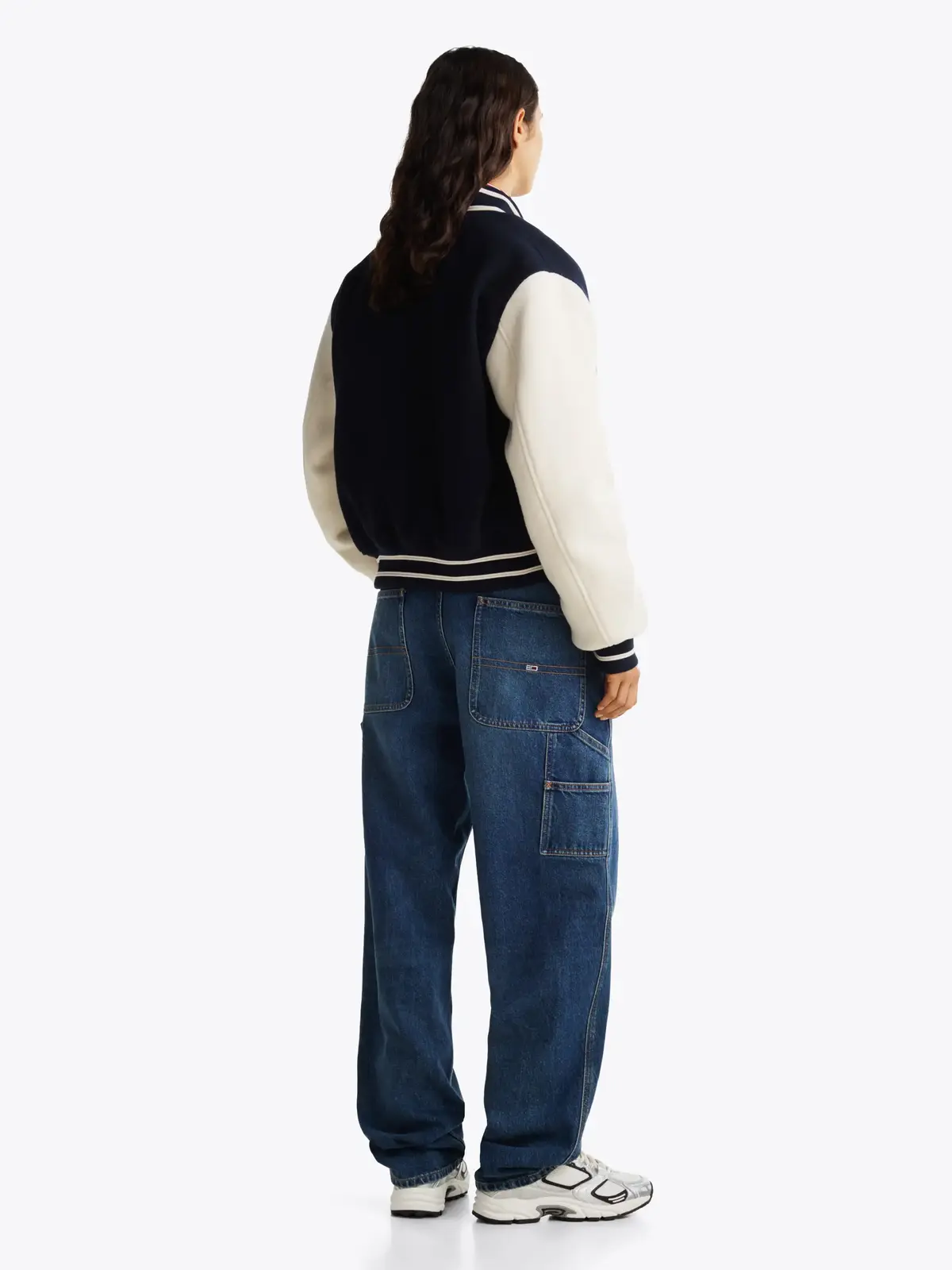 Tommy Hilfiger TJW WOOL VARSITY JAC, C1G Lacivert Kadın Ceket