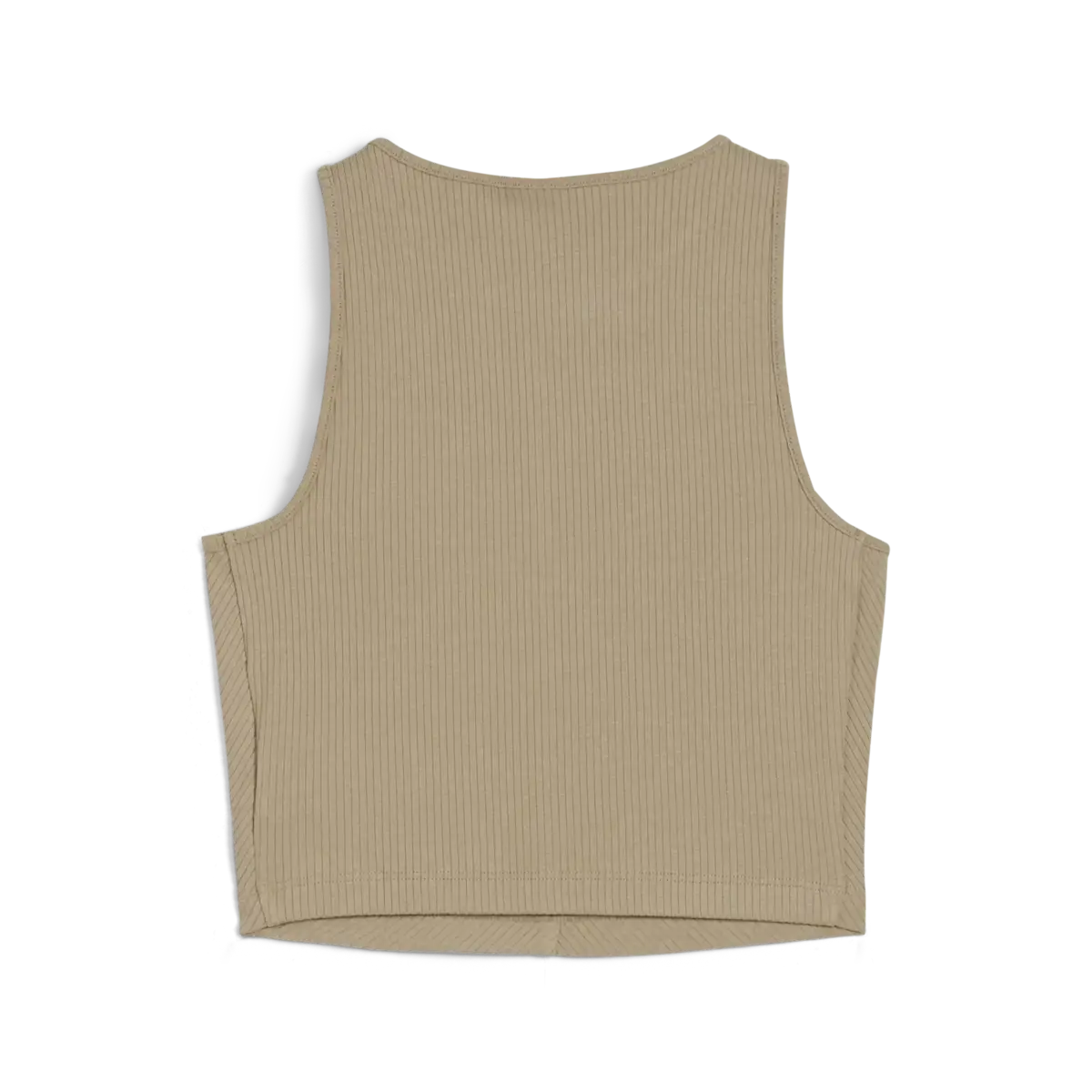 Puma CLASSICS Ribbed Crop Top Kaherengi Kadın Crop T-Shirt