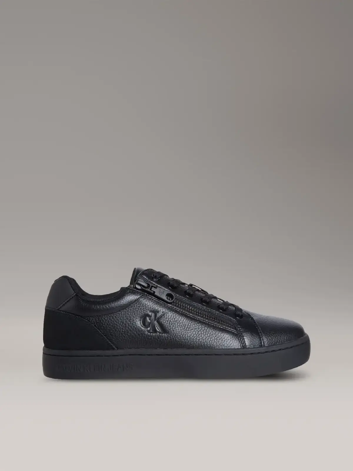 Calvin Klein CLASSIC CUPSOLE ZIP LOW IN Siyah Erkek Günlük Spor Ayakkabı