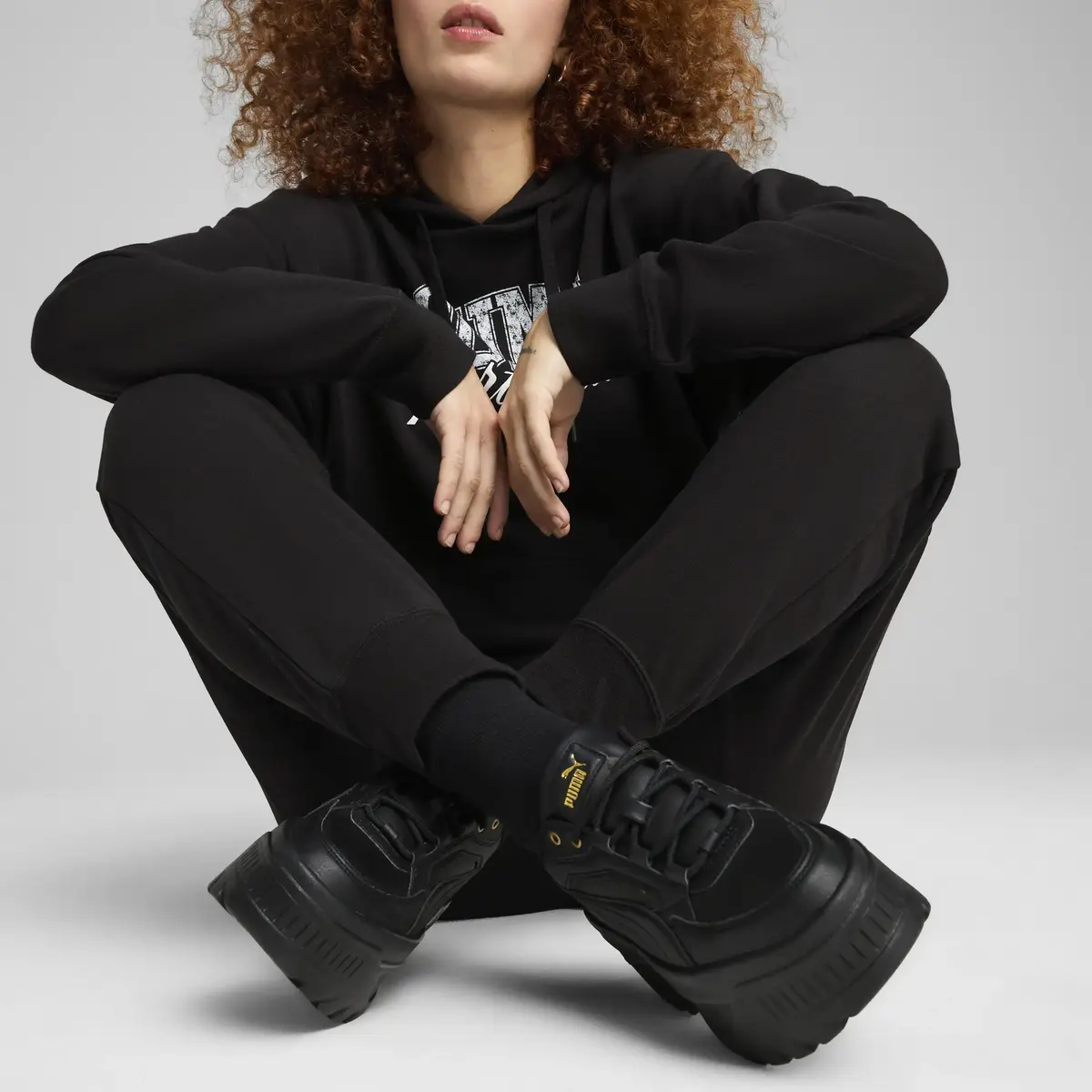PUMA CLASS Sweatpants Siyah Kadın Eşofman Altı
