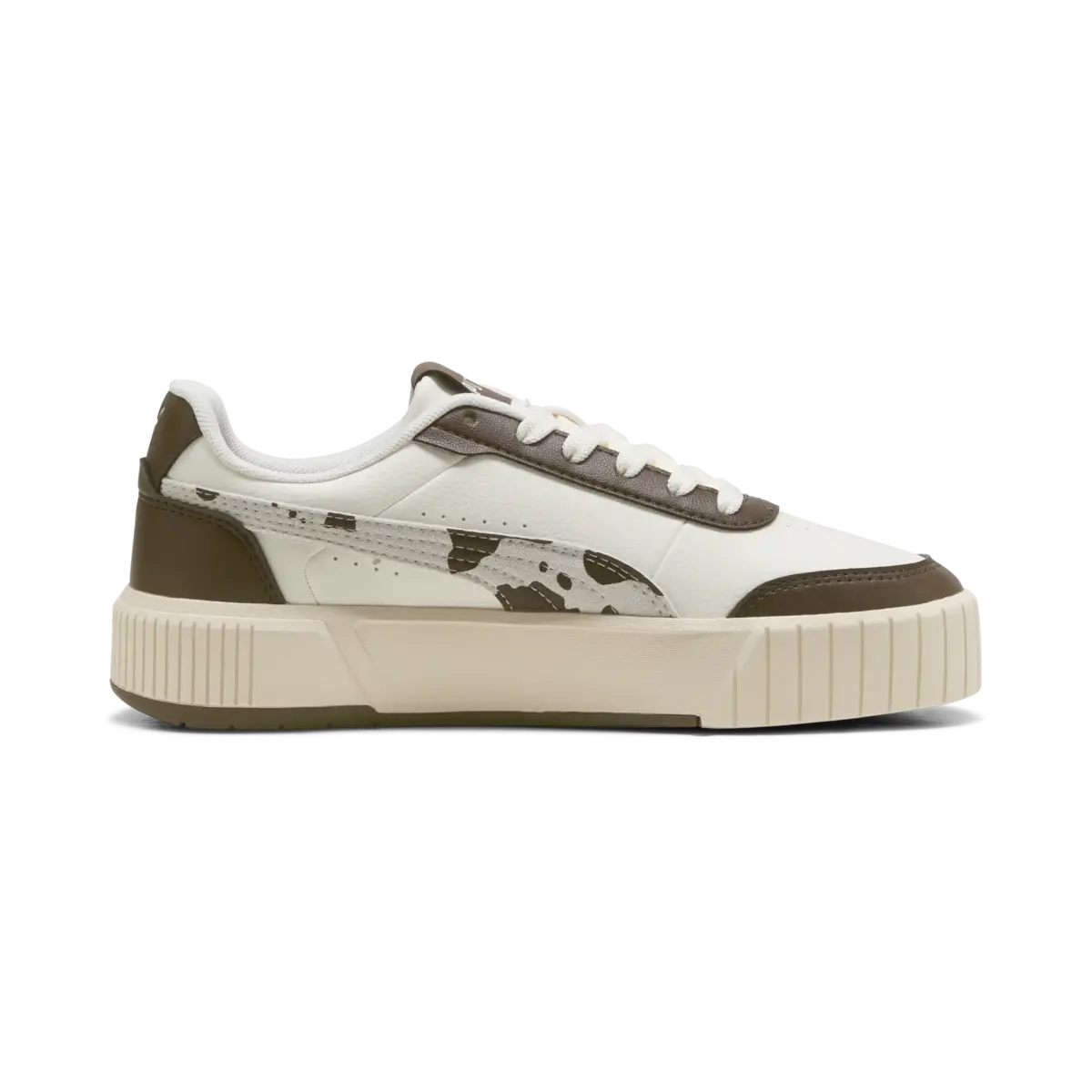 Puma Carina Mia WILD Kahverengi Kadın Spor Ayakkabı & Sneaker