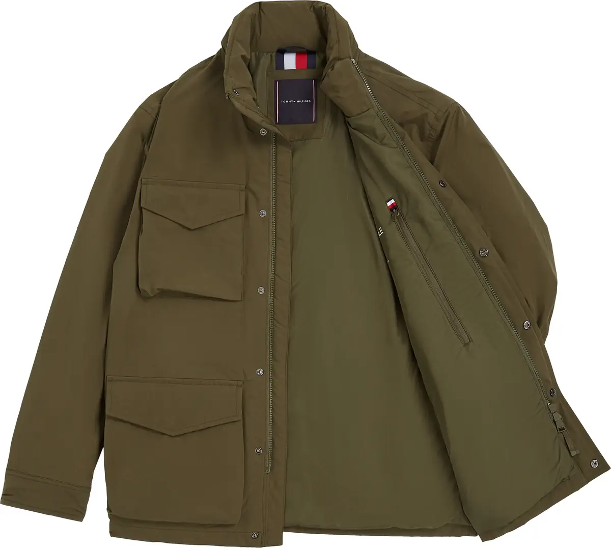 Tommy Hilfiger LW PACKABLE FIELD JA, RBN Yeşil Erkek Mont