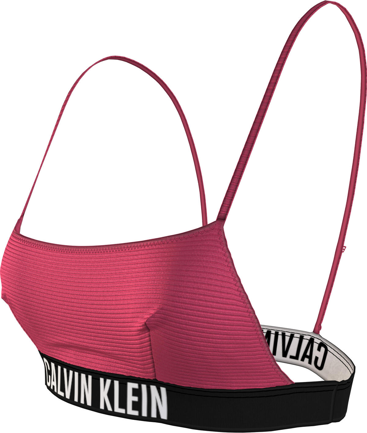 Calvin Klein BRALETTE-RP Kadın Pembe Bikini Üstü