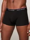 Tommy Hilfiger 3P LR TRUNK Erkek Siyah 3lü Boxer