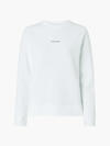 Calvin Klein MICRO LOGO ESS SWEAT Kadın Beyaz Sweatshirt