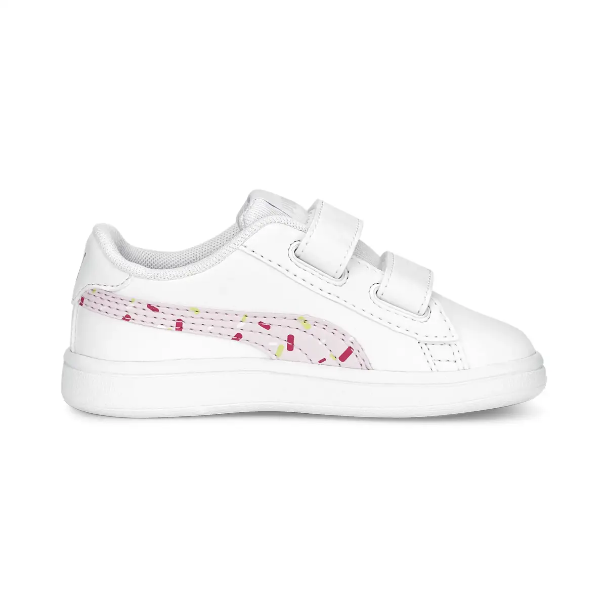 Puma Smash v2 Crush V Inf Beyaz Kız Çocuk Günlük Spor Ayakkabı