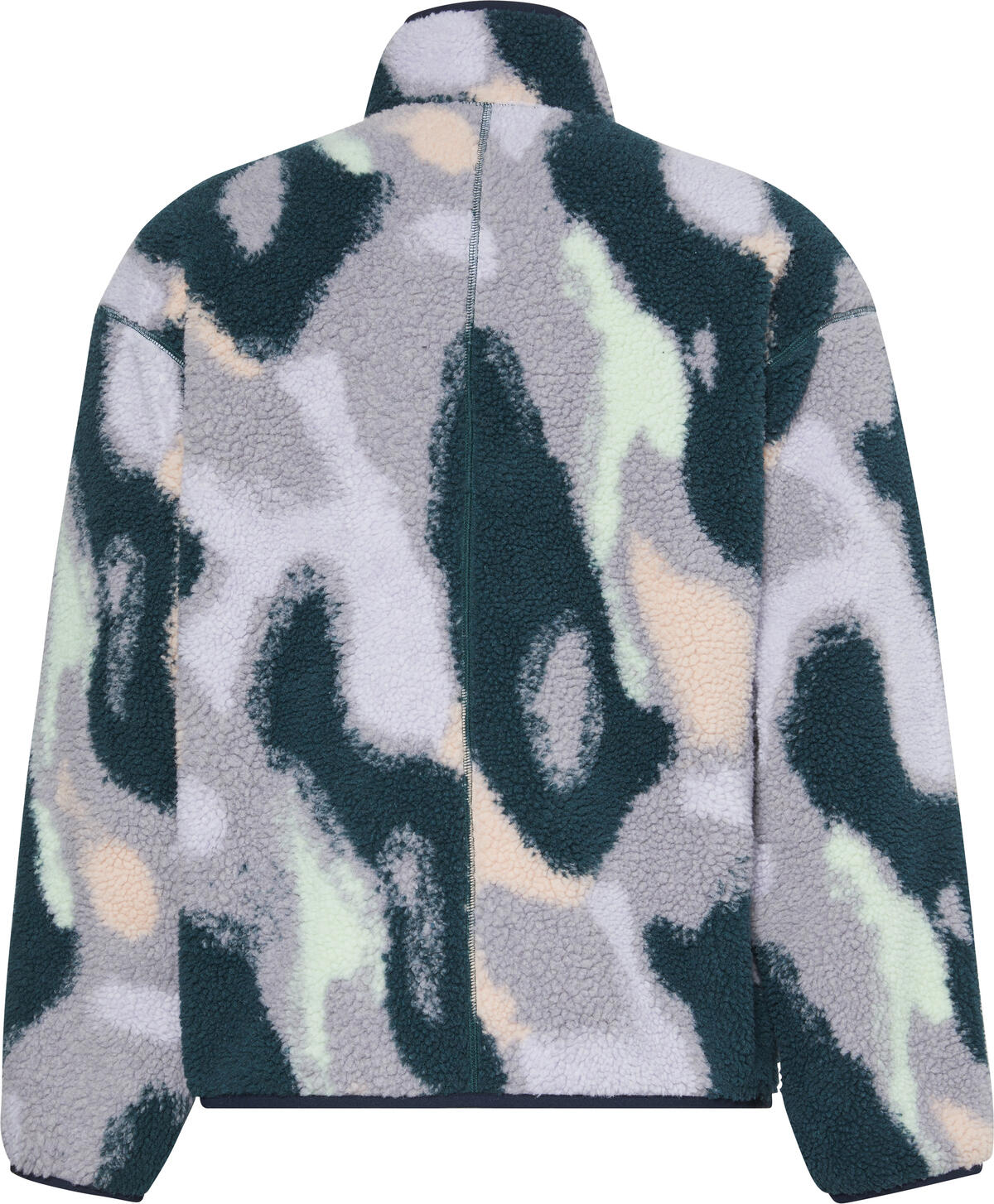 Calvin Klein LS JACQUARD 5 SHERPA JACKET Mavi Erkek Sweatshirt Calvin Klein LS JACQUARD 5 SHERPA JACKET Mavi Erkek Sweatshirt