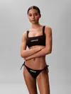 Calvin Klein SIDE TIE BOTTOM Siyah Bikini Alt