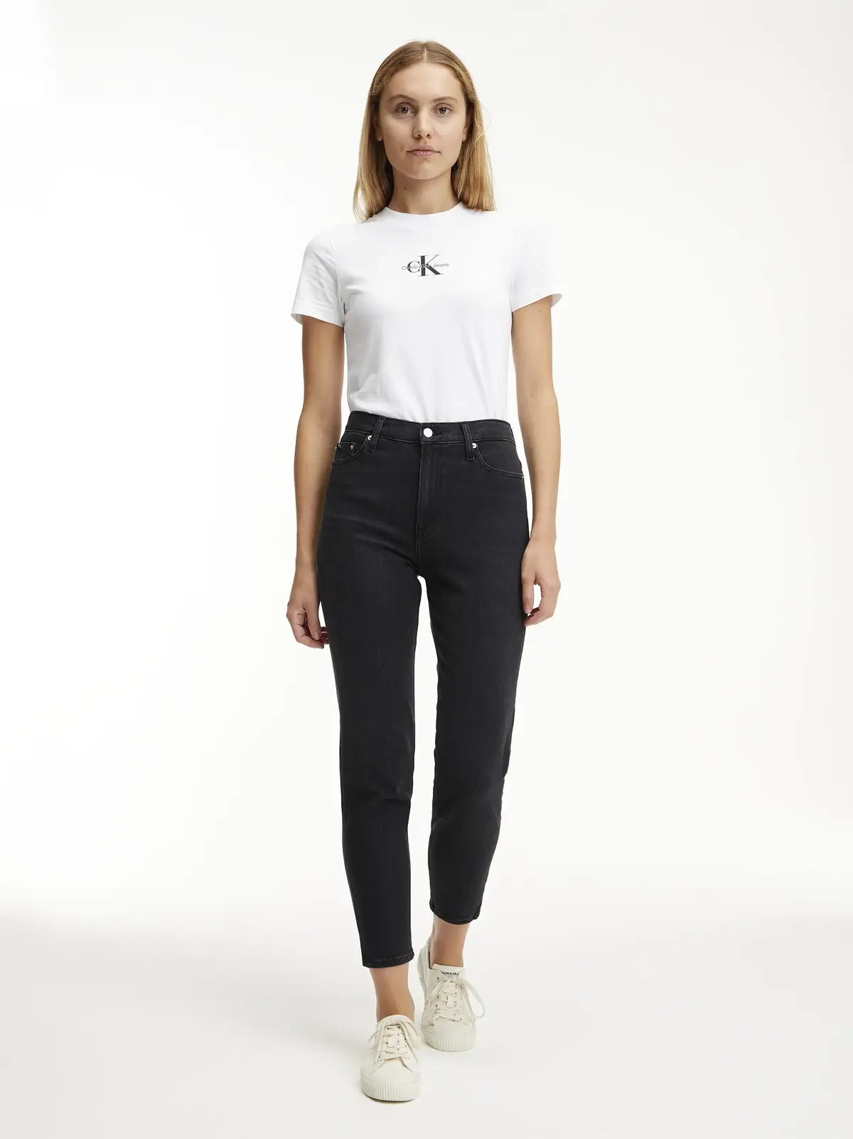 Calvin Klein Siyah Kadın Pantolon