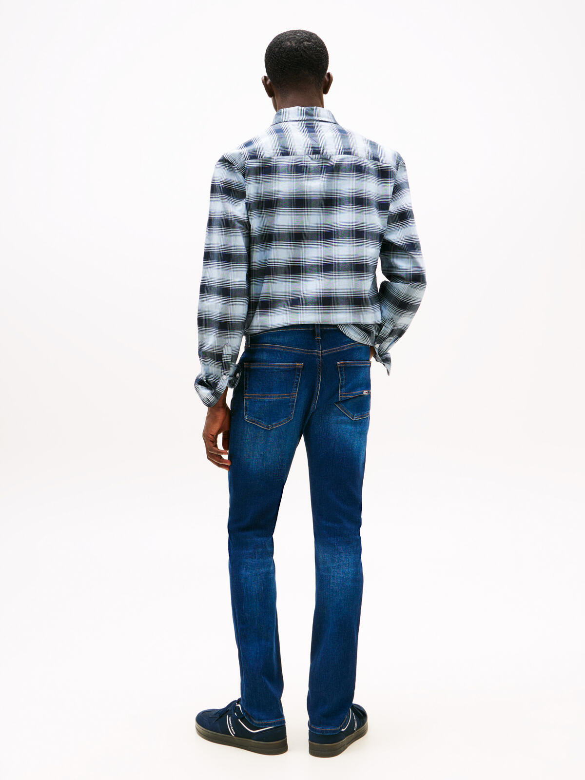 Tommy Hilfiger SCANTON SLIM ASDBS Erkek Mavi Kot Pantolon