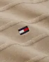 Tommy Hilfiger JACQUARD STRIPE REG, RBT Bej Erkek T-Shirt & Polo
