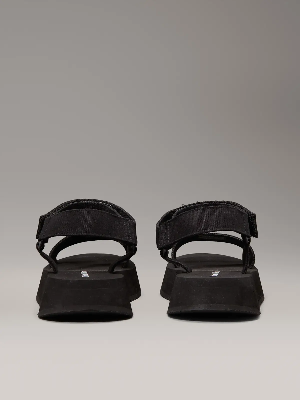 Calvin Klein SANDAL VELCRO WEBBIN, 0GJ Siyah Kadın Terlik