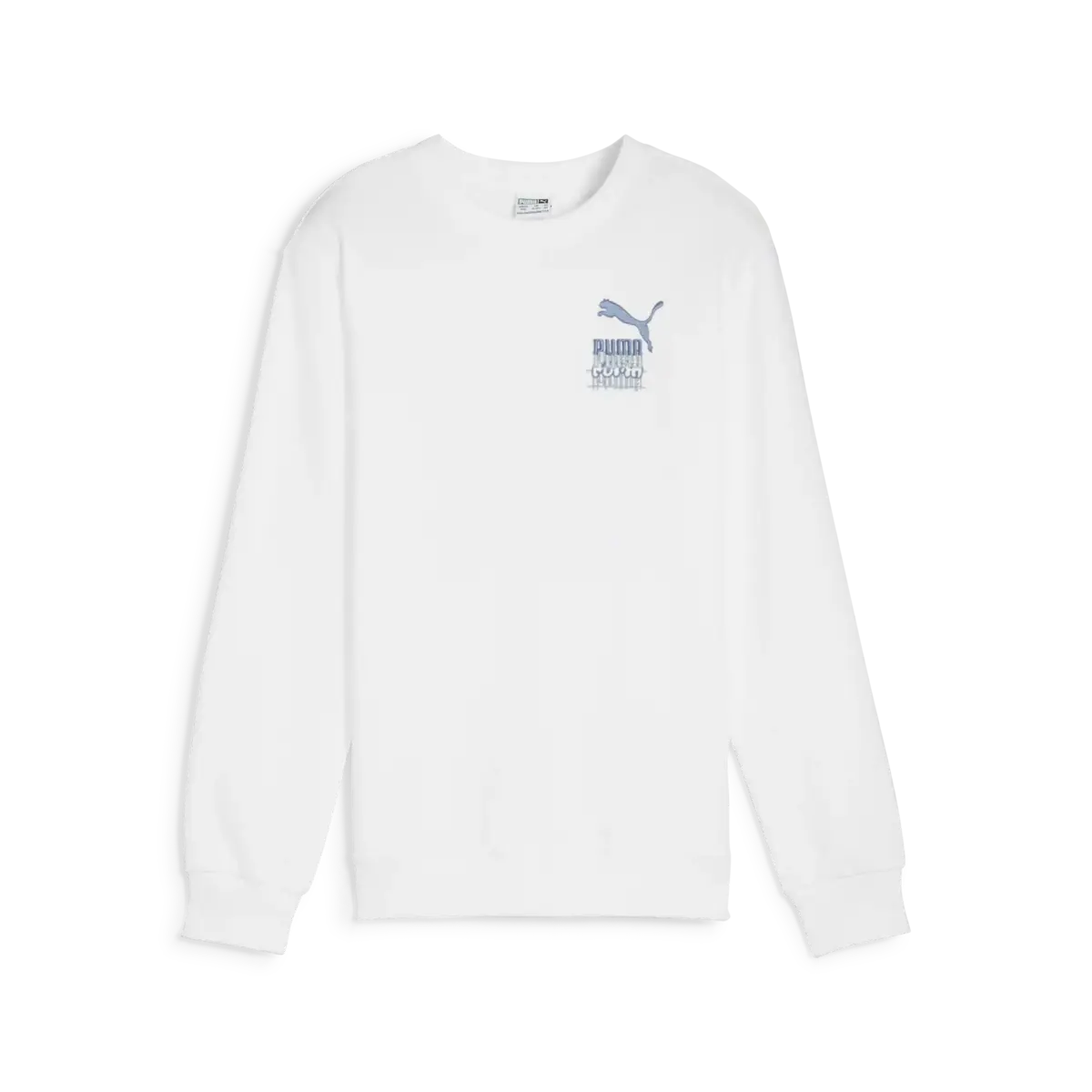 Puma CLASSICS BRAND LOVE Crew Beyaz Çocuk Sweatshirt