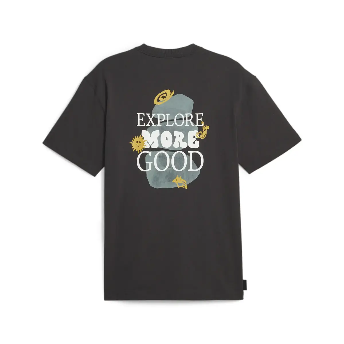 Puma DOWNTOWN Graphic Tee Siyah Erkek T-Shirt