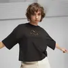 Puma CLASSICS Kitten Tee Siyah Kadın Tişört