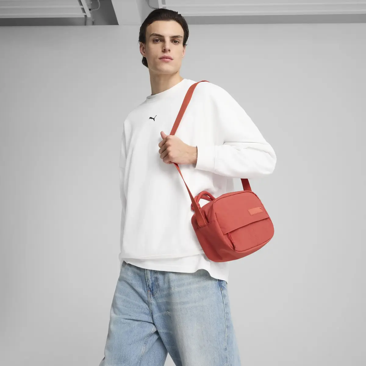 PUMA .BL Crossbody Bag Kırmızı Unisex Omuz Çantası