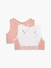 Calvin Klein 2PK BRALETTE Kadın Pembe Bralet