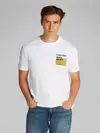LOGO FADE BOX TEE, YAF