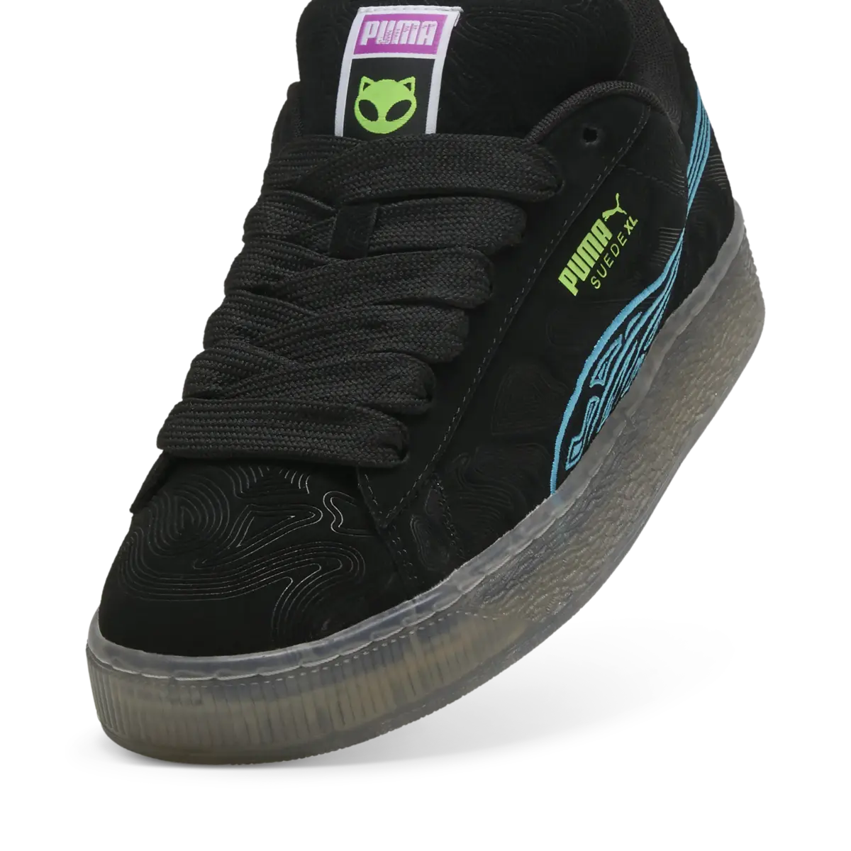 Puma Suede XL Alien Siyah Unisex Spor Ayakkabı