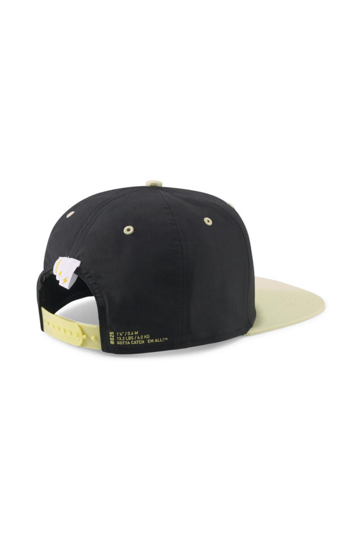 Puma X Pokemon Flatbrim Cap Jr Siyah Çocuk Şapka