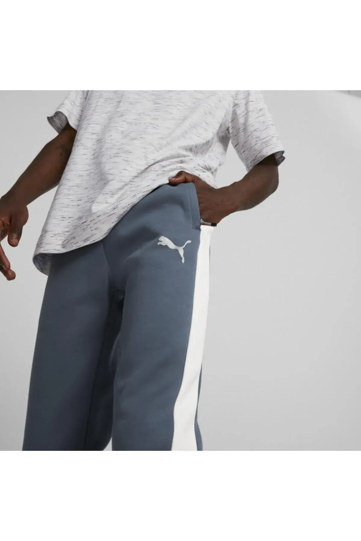 Puma Evostripe Pants Lacivert Erkek Eşofman Altı