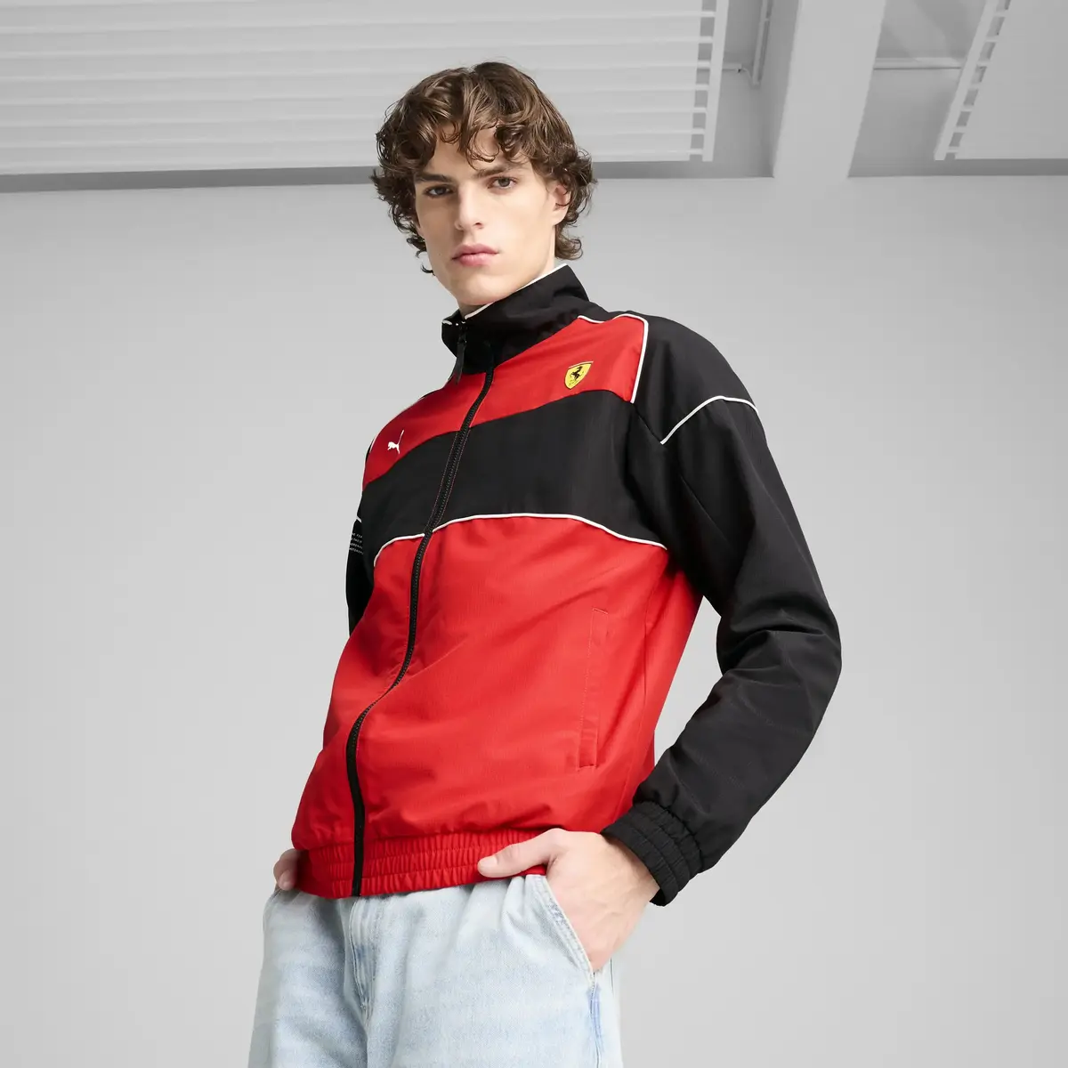 PUMA Ferrari Race SDS Jacket Kırmızı Erkek Ceket