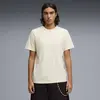 Puma ESS ELEVATED Tee TK M Krem Erkek T-Shirt
