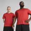 Puma ESSENTIALS HEATHER CAT Tee Kırmızı Erkek T-Shirt