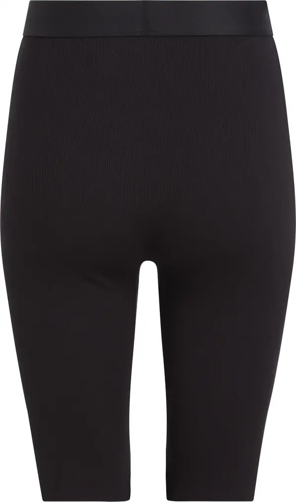 Calvin Klein RIB BIKE SHORT, UB1 Siyah Kadın Şort