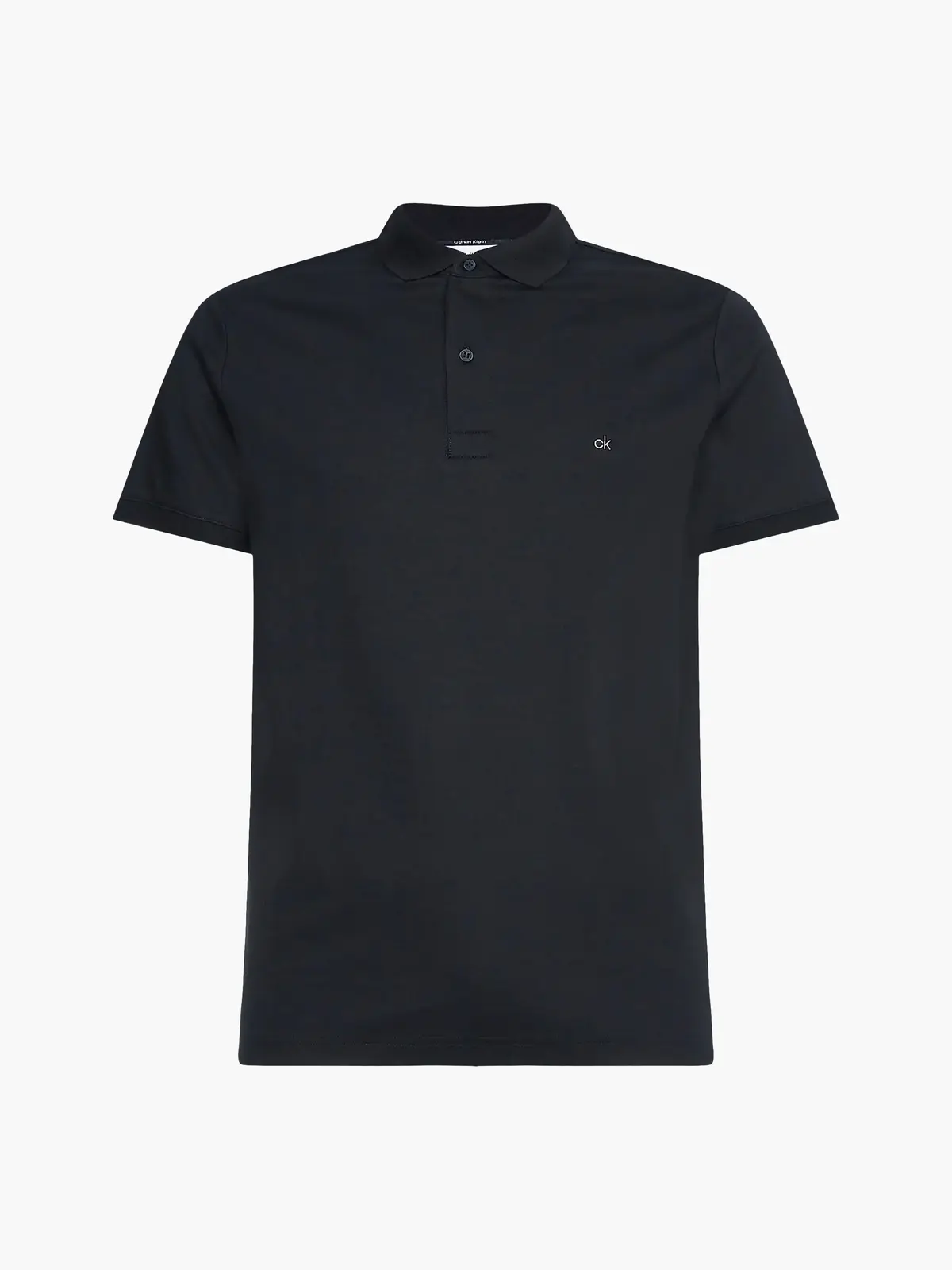 Calvin Klein LIQUID TOUCH SLIM PO Erkek Siyah Polo T-Shirt