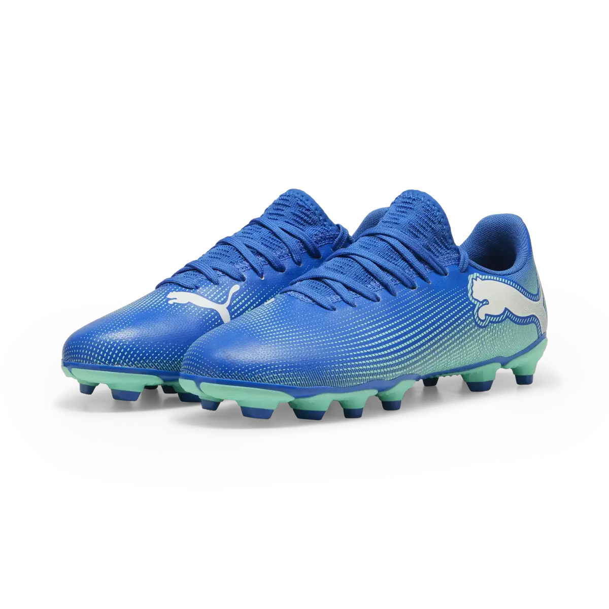 Puma FUTURE 7 PLAY FG/AG Jr Mavi Çocuk Krampon
