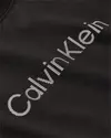 Calvin Klein RAISED STRIPED LOGO Erkek Siyah T-Shirt