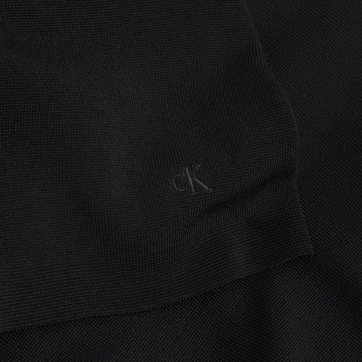 Calvin Klein RAYON HOOK&EYE SWEAT, BEH Siyah Kadın Kazak