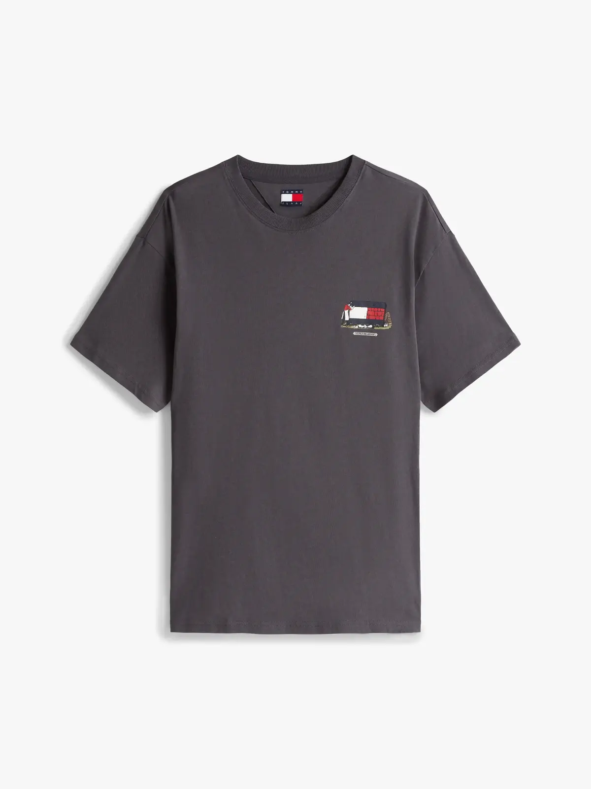 Tommy Hilfiger TJM RLX NOVELTY 1 TE, PT2 Gri Erkek T-Shirt & Polo