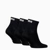 PUMA UNISEX QUARTER PLAIN 3P Siyah Unisex Çorap