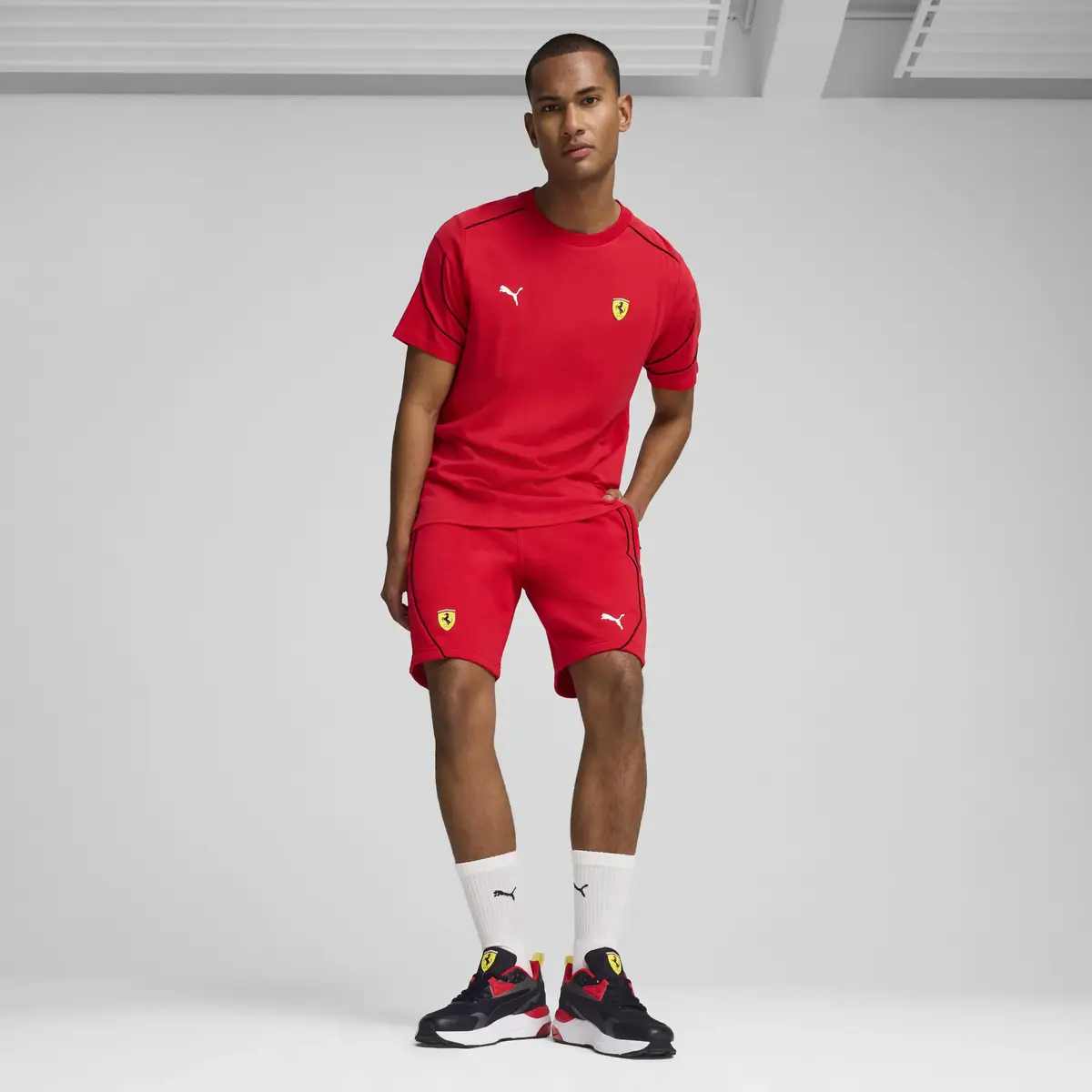 Puma Ferrari Race MT7+ Tee Kırmızı Erkek T-Shirt