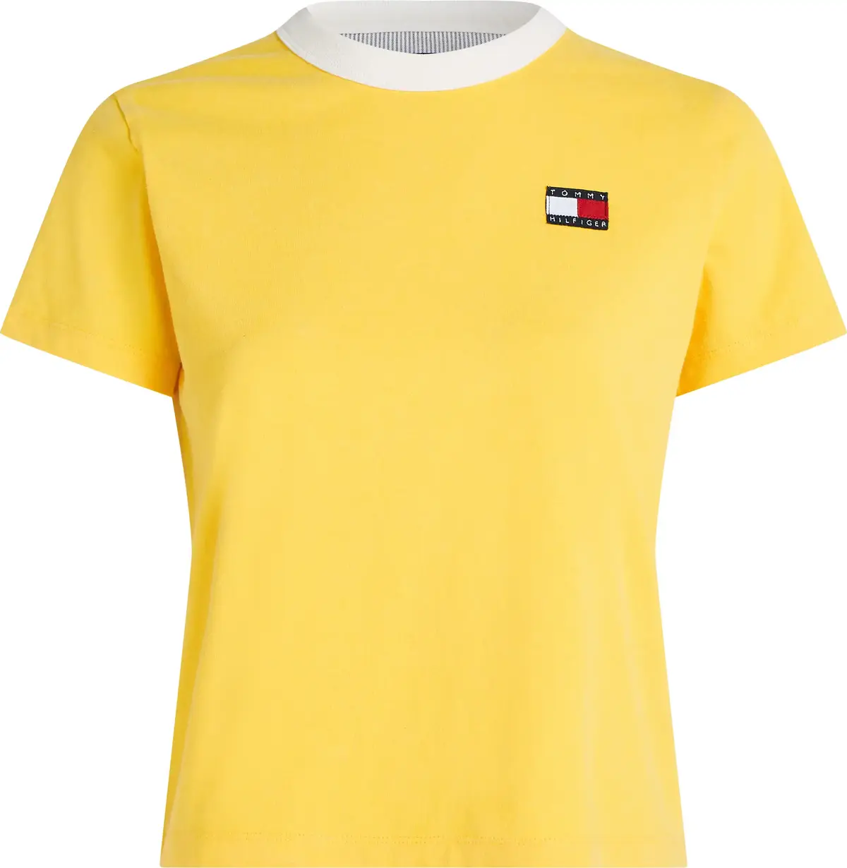 Tommy Hilfiger WSW SAILING TEE, ZH1 Sarı Kadın T-Shirt & Polo