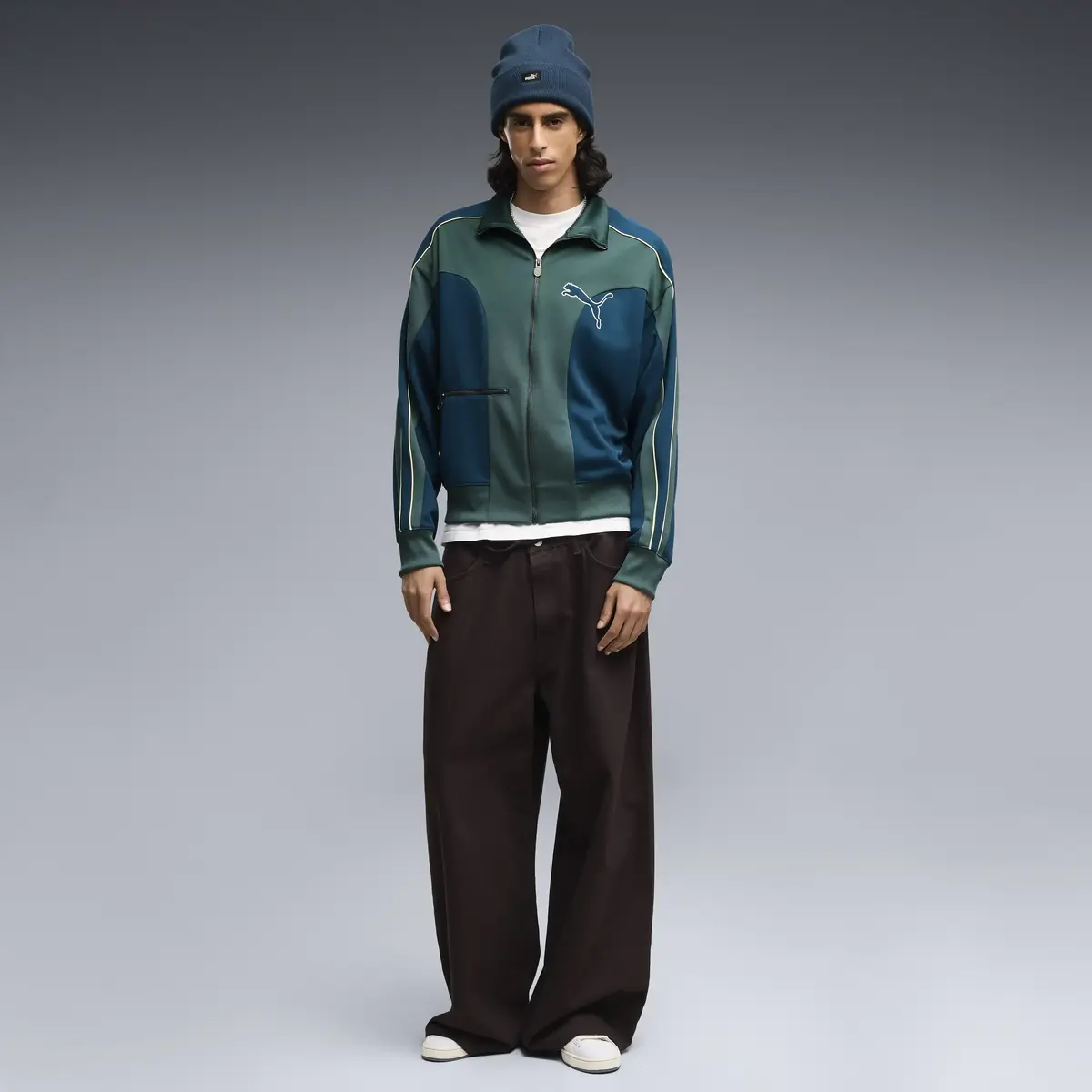 PUMA T7 Track Jacket Yeşil Erkek Ceket