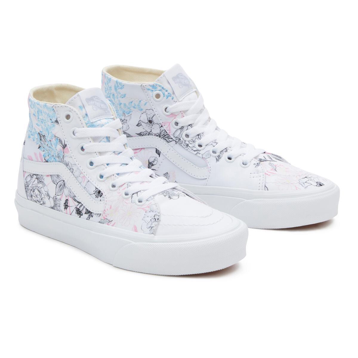 Vans SK8-Hi Tapered Beyaz Kadın Bilekli Günlük Spor Ayakkabı