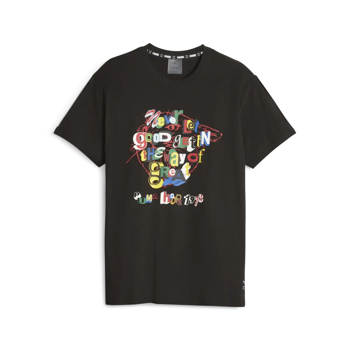 Puma TRASH TALK SS Tee 1 Siyah Erkek T-Shirt & Polo