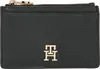 Tommy Hilfiger TH DISTINCT LONG CC Kadın Siyah Cüzdan