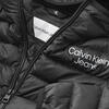 Calvin Klein LW DOWN LOGO JACKET Erkek Siyah Şişme Mont